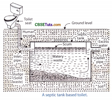 Alternative Arrangement For Sewage Disposal - CBSE Tuts